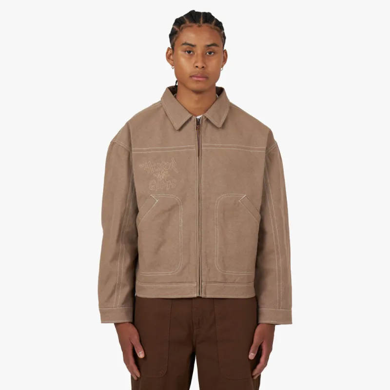 Honor The Gift Script Carpenter Jacket / Light Brown sold by Livestock