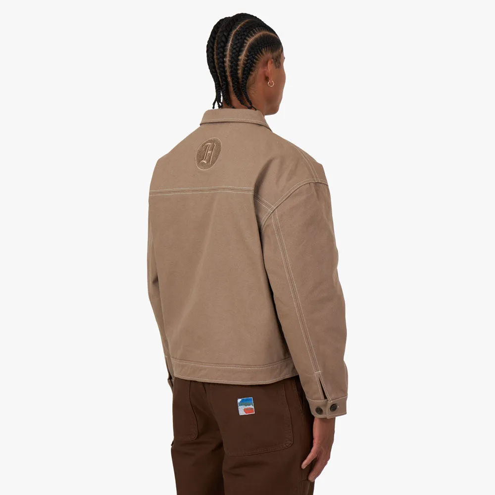 Honor The Gift Script Carpenter Jacket / Light Brown sold by Livestock product image thumbnail 3
