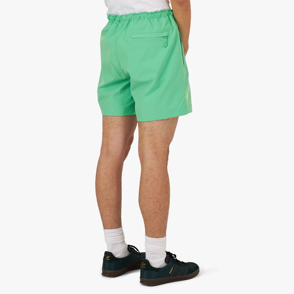 adidas Originals x Pharrell Williams Woven Shorts / Semi Screaming Green sold by Livestock product image thumbnail 3