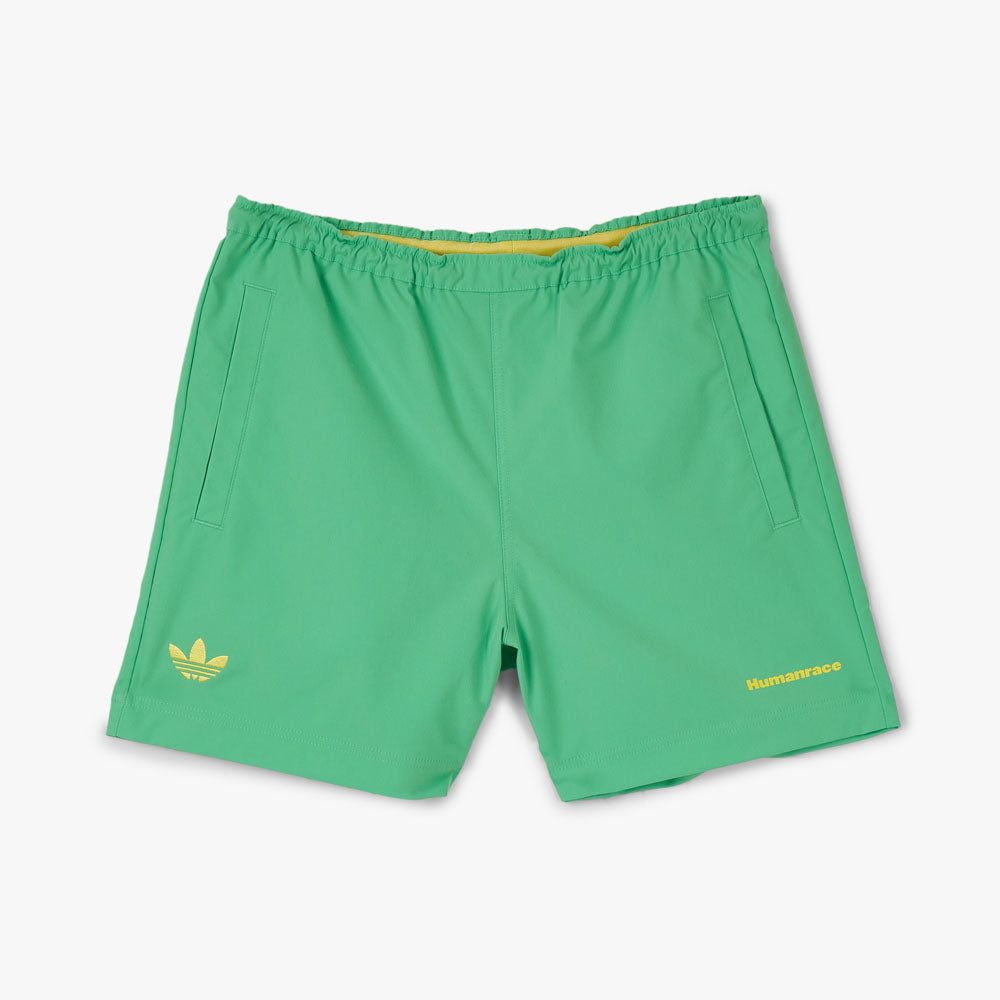adidas Originals x Pharrell Williams Woven Shorts / Semi Screaming Green sold by Livestock product image thumbnail 4