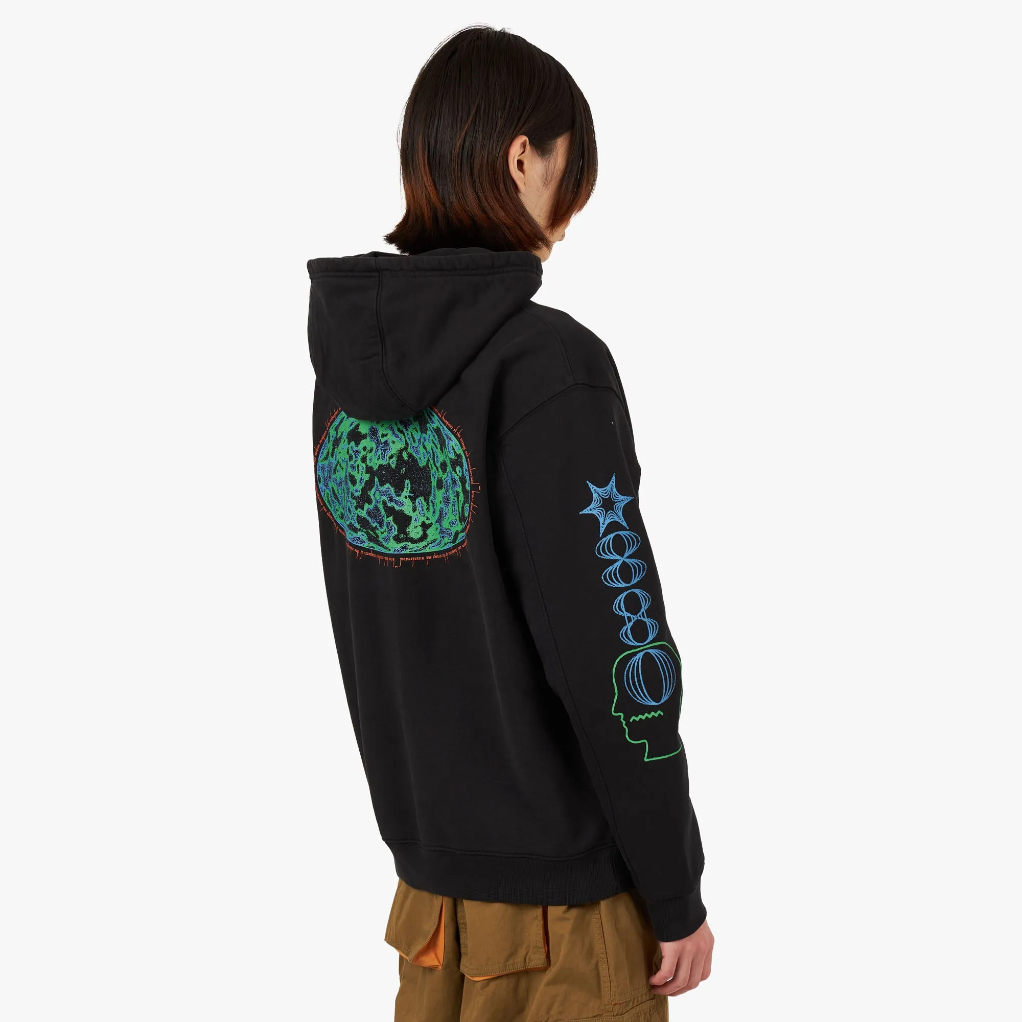 Brain Dead Videosphere Pullover Hoodie / Black sold by Livestock product image thumbnail 3
