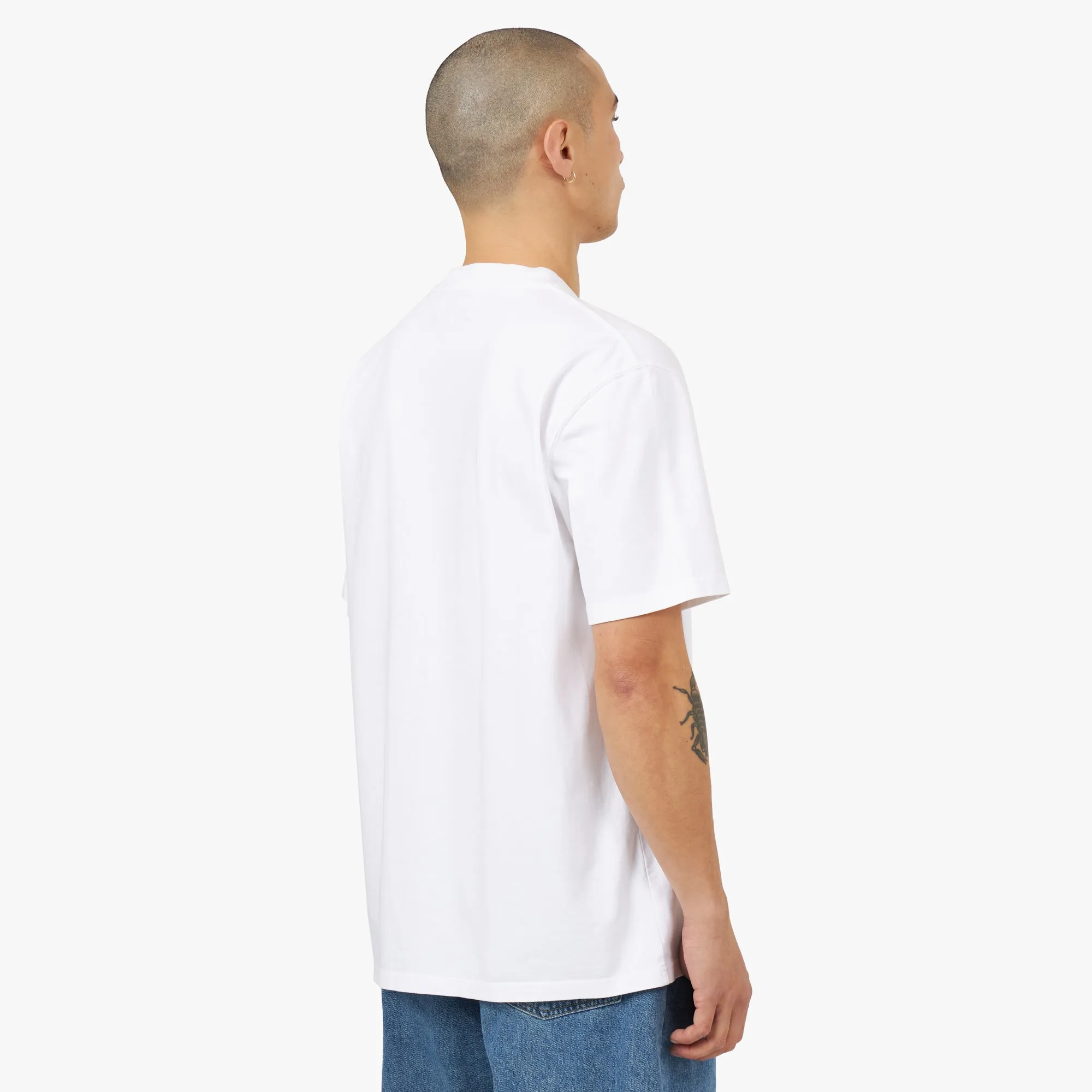 Palmes Apples T-shirt / White sold by Livestock product image thumbnail 3