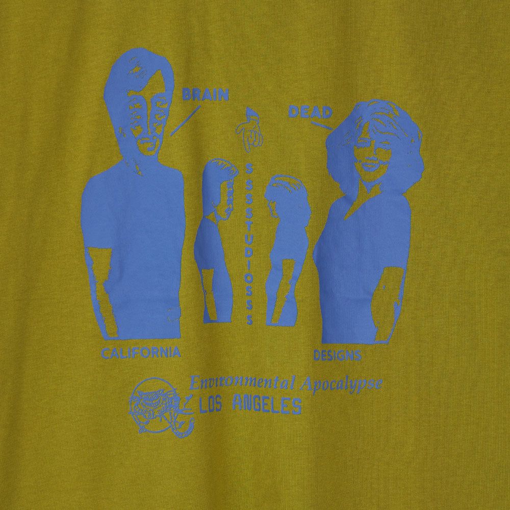 Brain Dead Environmental Apocalypse T-Shirt / Moss sold by Livestock product image thumbnail 7