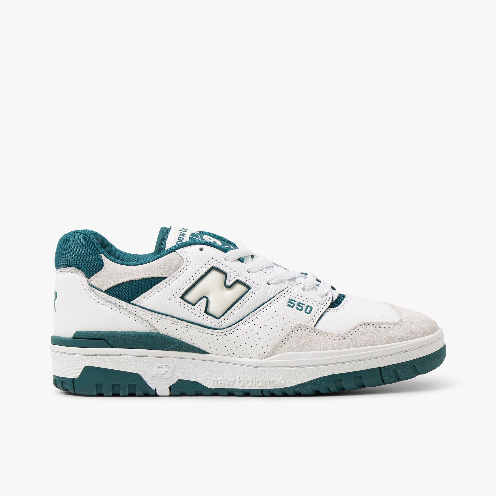New Balance BB550STA White / Vintage Teal sold by Livestock