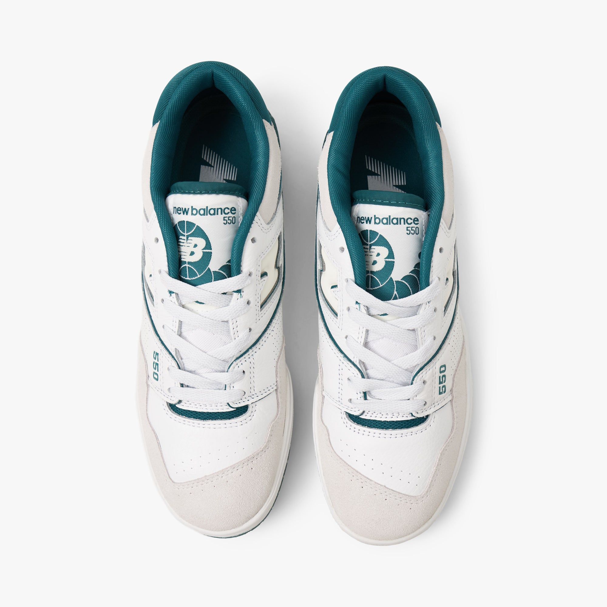 New Balance BB550STA White / Vintage Teal sold by Livestock product image thumbnail 5