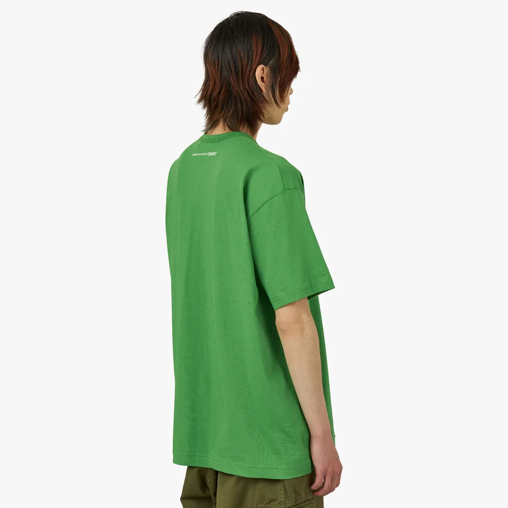 COMME des GARÇONS SHIRT Jersey Logo T-shirt / Green sold by Livestock product image thumbnail 2