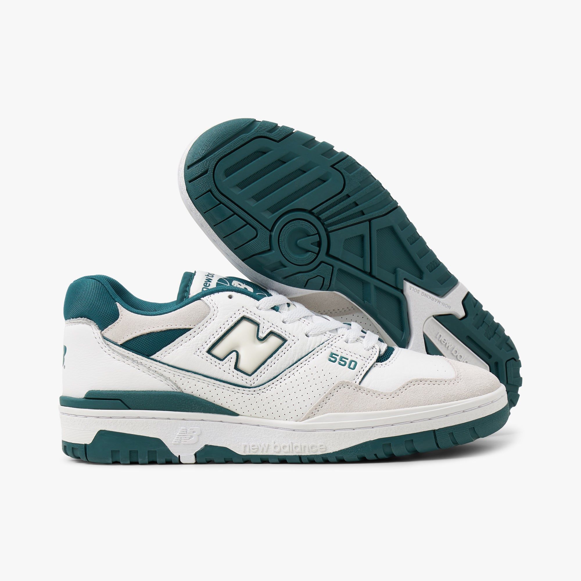 New Balance BB550STA White / Vintage Teal sold by Livestock product image thumbnail 2