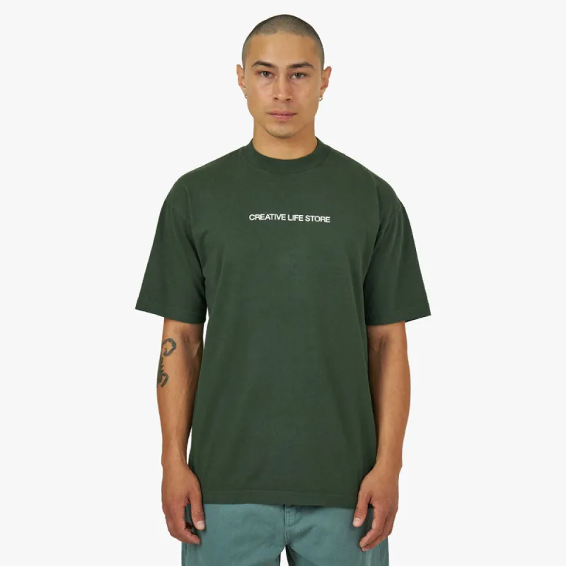 b.Eautiful Tokyu Hands T-shirt / Green sold by Livestock