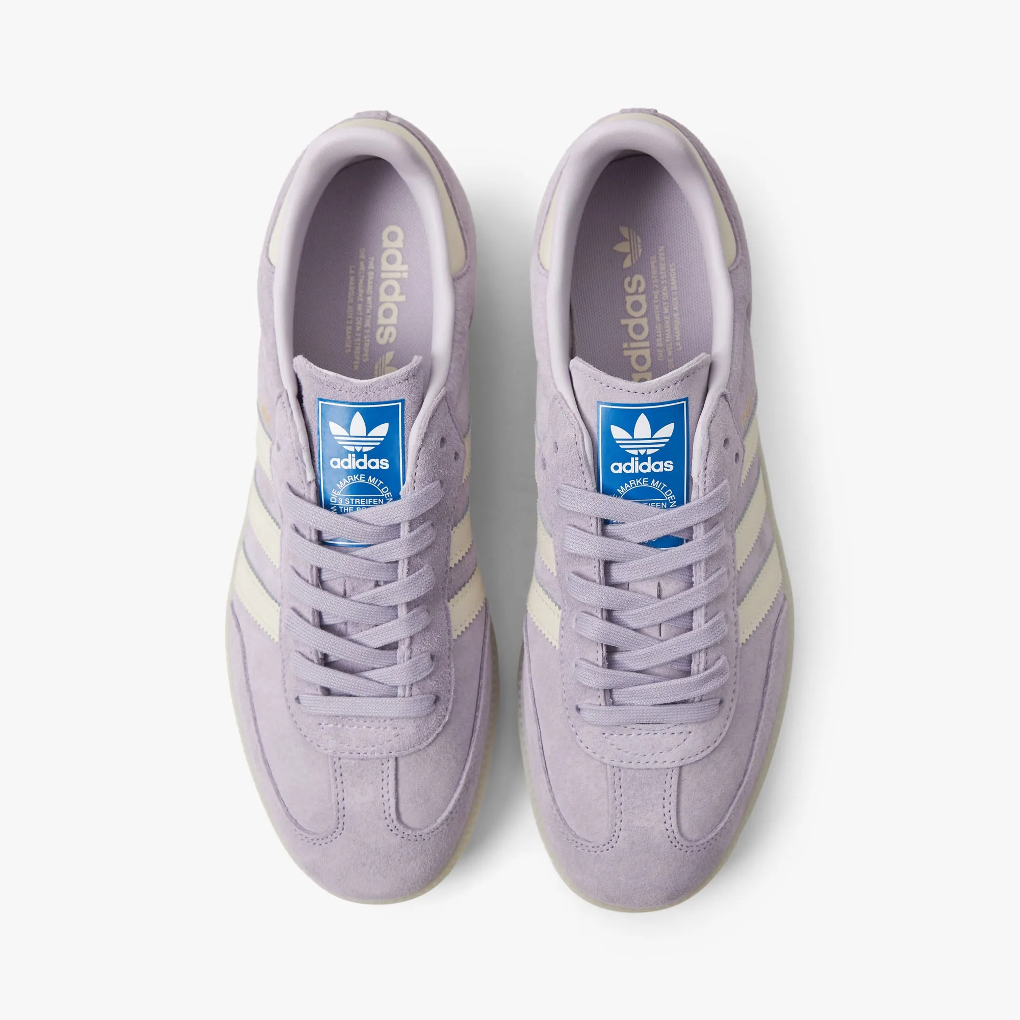 Adidas Samba OG Silver Dawn / Chalk White - Offwhite sold by Livestock product image thumbnail 5