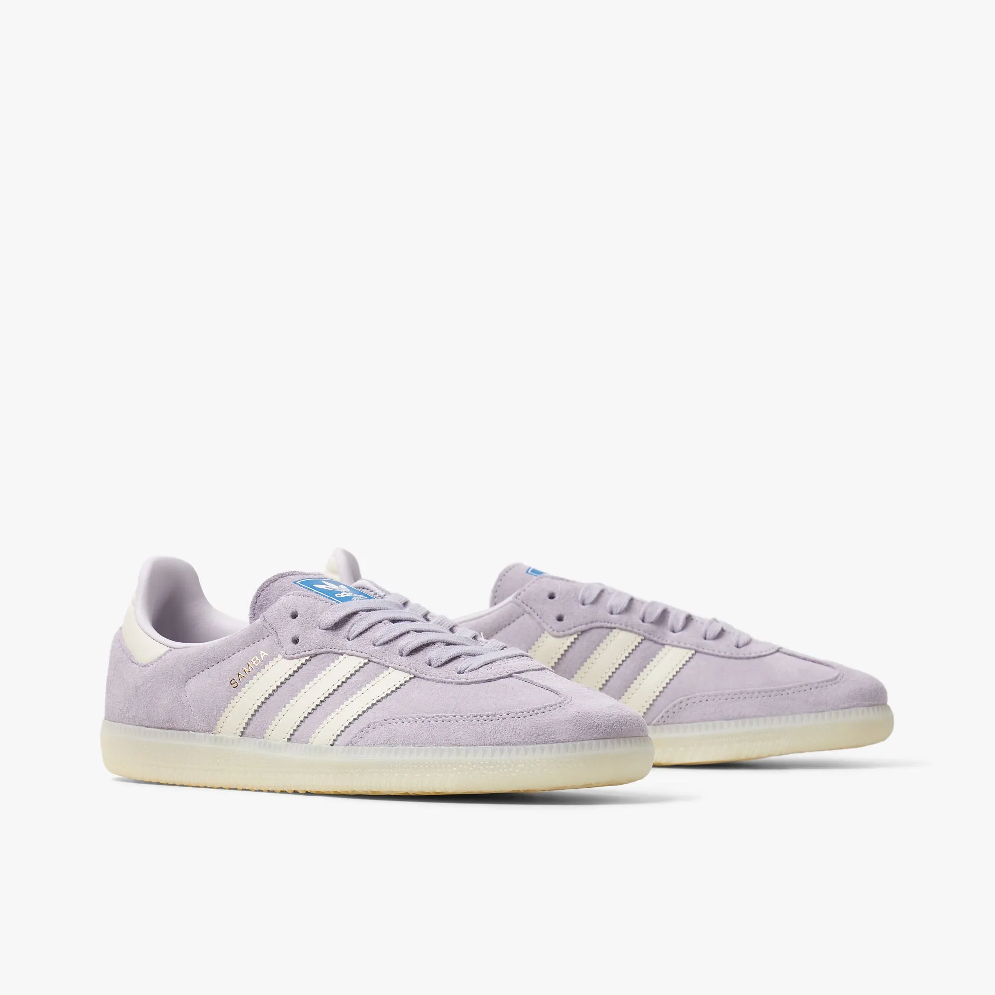 Adidas Samba OG Silver Dawn / Chalk White - Offwhite sold by Livestock product image thumbnail 3