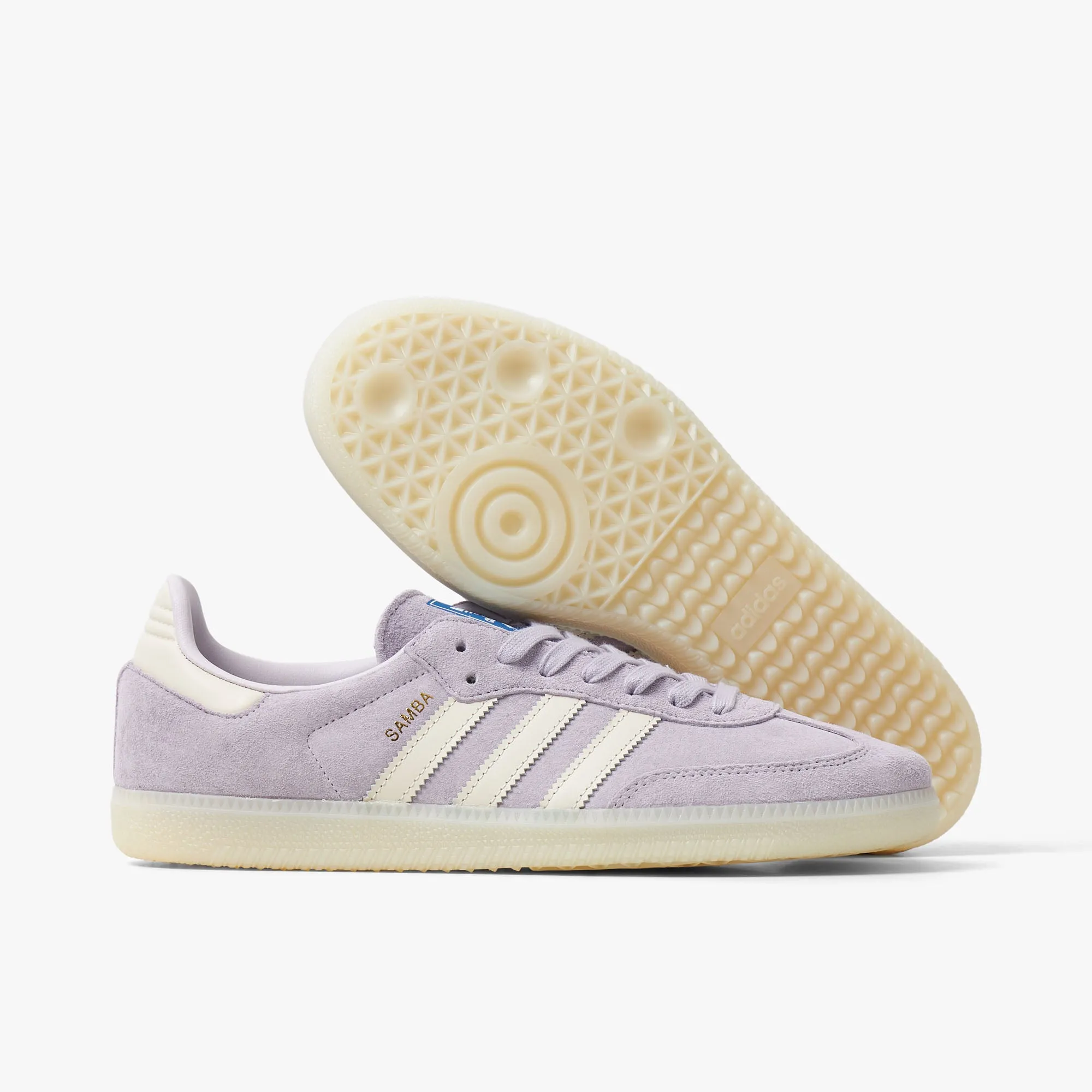 Adidas Samba OG Silver Dawn / Chalk White - Offwhite sold by Livestock product image thumbnail 2