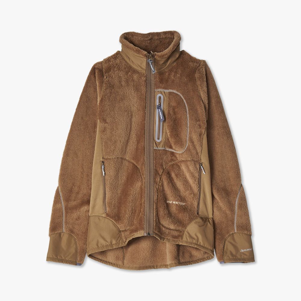 and wander High Loft Fleece Jacket / Beige sold by Livestock product image thumbnail 4