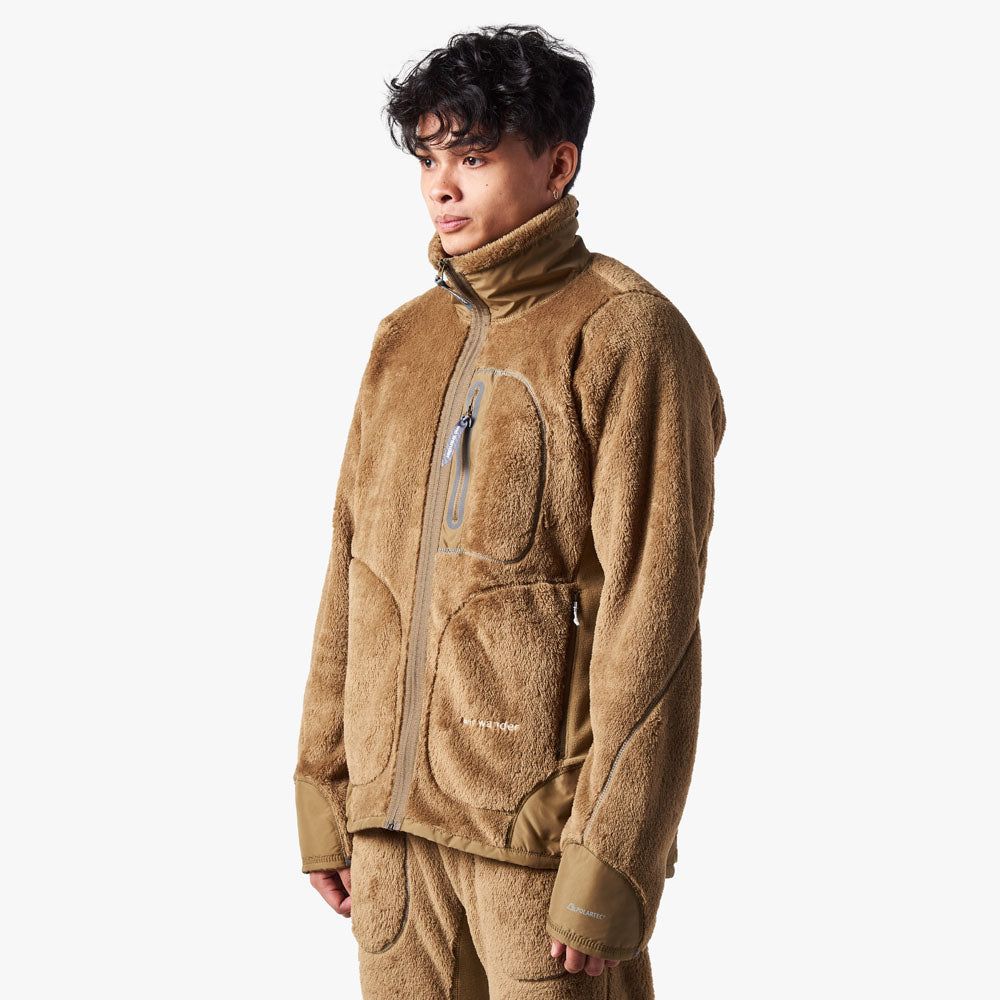 and wander High Loft Fleece Jacket / Beige sold by Livestock product image thumbnail 2