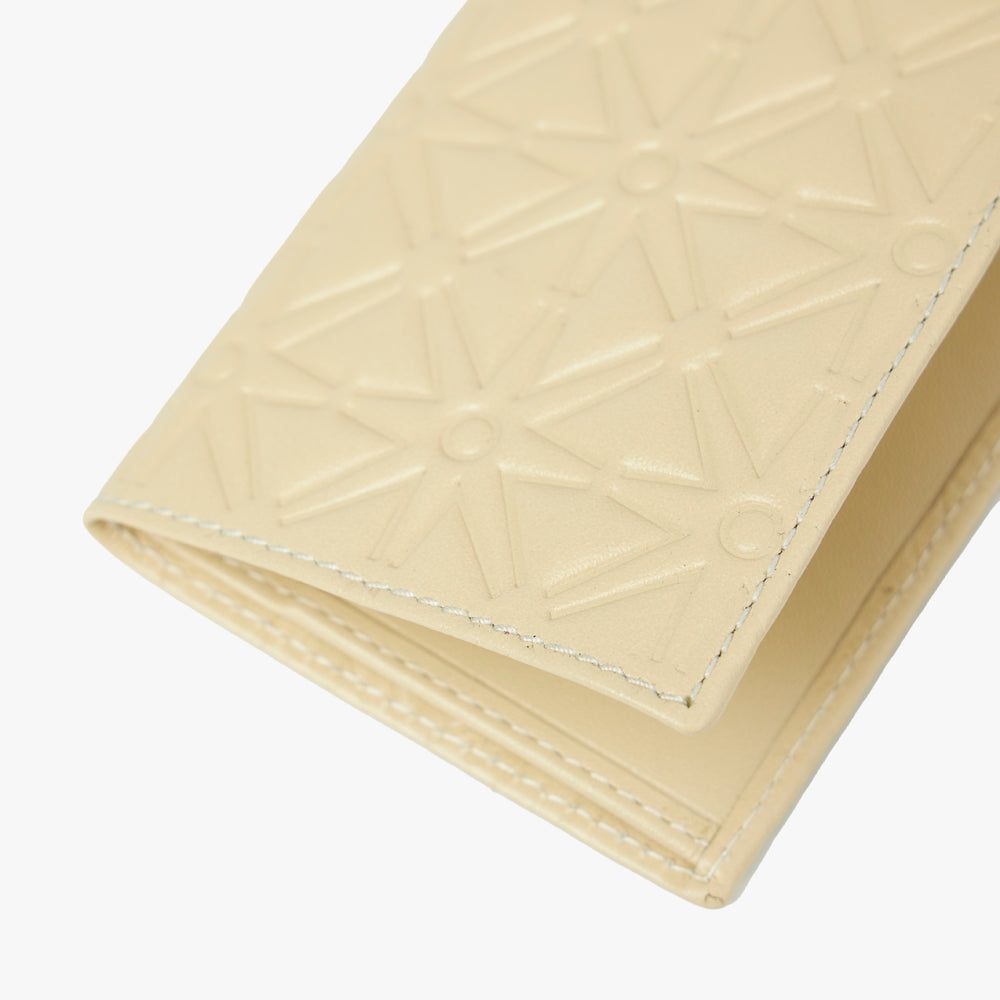COMME des GARÇONS WALLET Embossed Leather Wallet / Off White sold by Livestock product image thumbnail 5