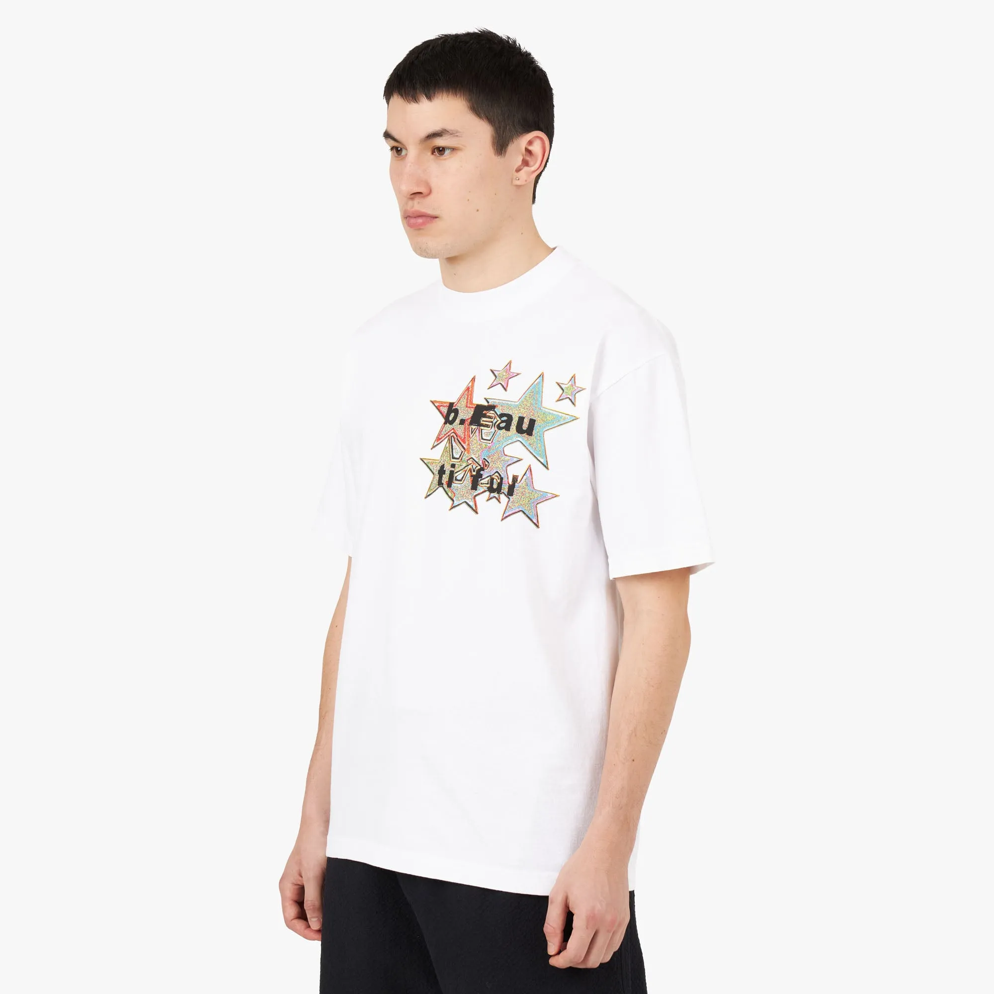b.Eautiful x Ibuki Sakai T-shirt / White sold by Livestock product image thumbnail 2