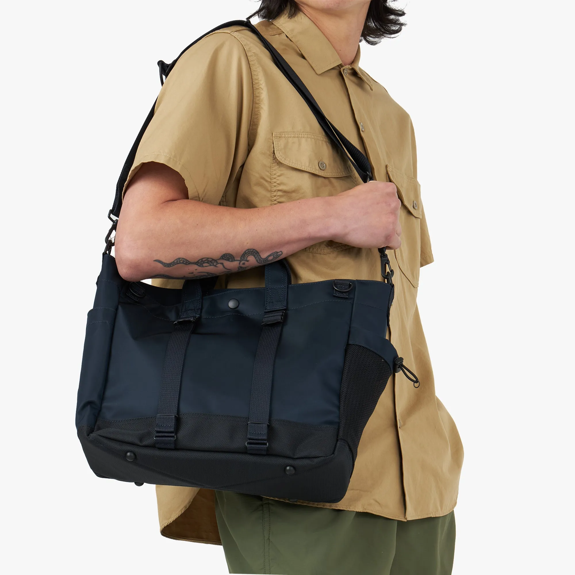 PORTER Ride 2Way Tote Bag / Navy Blue sold by Livestock product image thumbnail 2