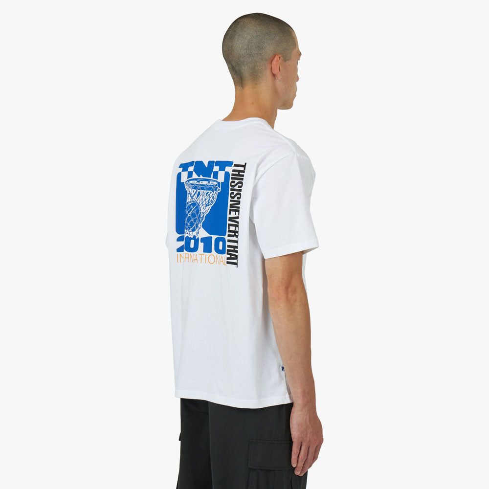 thisisneverthat Basketball T-shirt / White sold by Livestock product image thumbnail 3