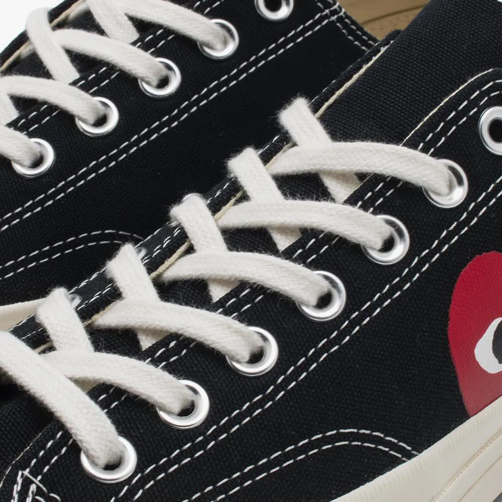 Converse x COMME des GARÇONS PLAY Chuck Taylor Ox / Black sold by Livestock product image thumbnail 5