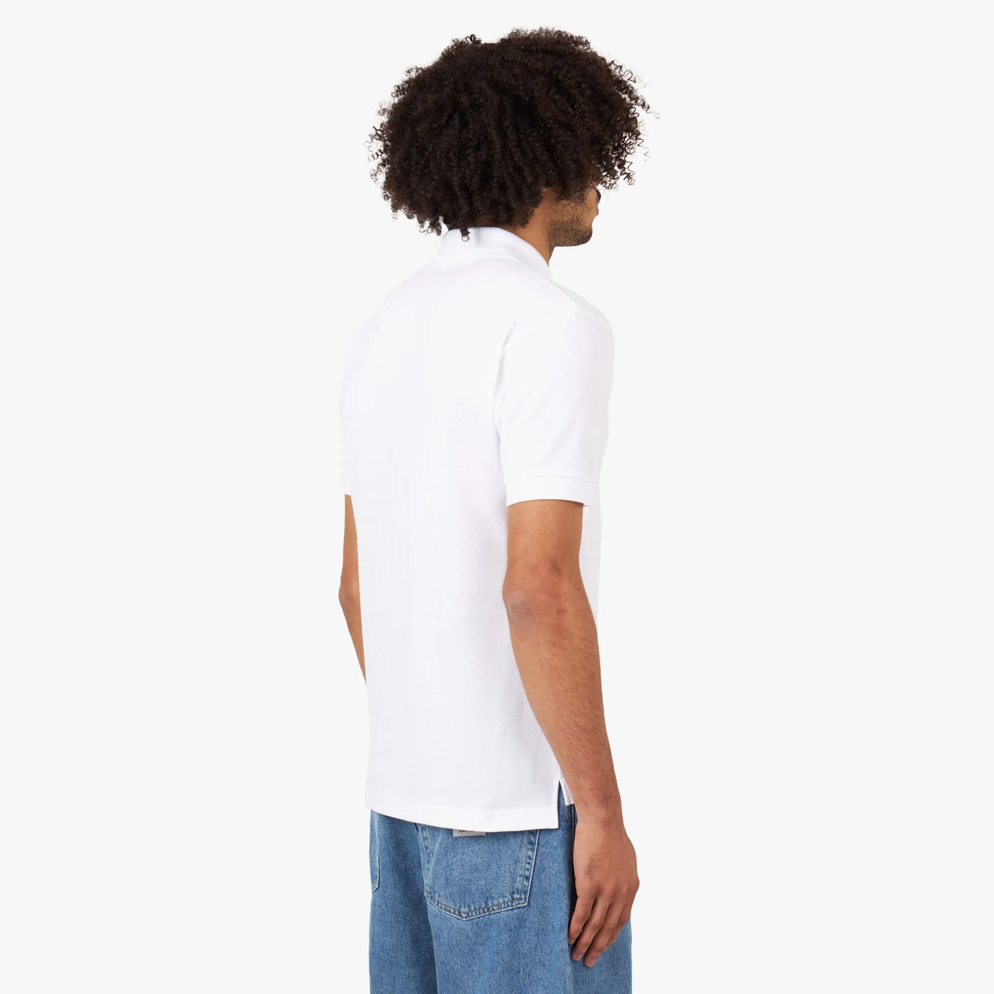 COMME des GARÇONS PLAY Red Heart Polo Shirt / White sold by Livestock product image thumbnail 2