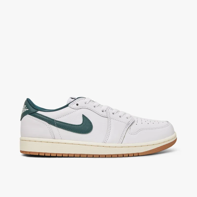 Jordan Women's 1 Low OG White / Oxidized Green - Sail sold by Livestock