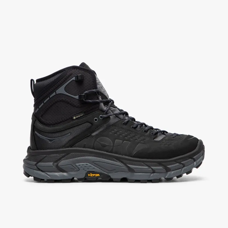 Hoka Tor Ultra Hi Black / Castlerock sold by Livestock