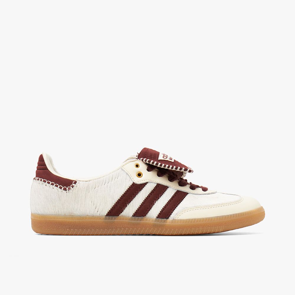 adidas Originals x Wales Bonner Samba Cream White / Mystery Brown sold by Livestock