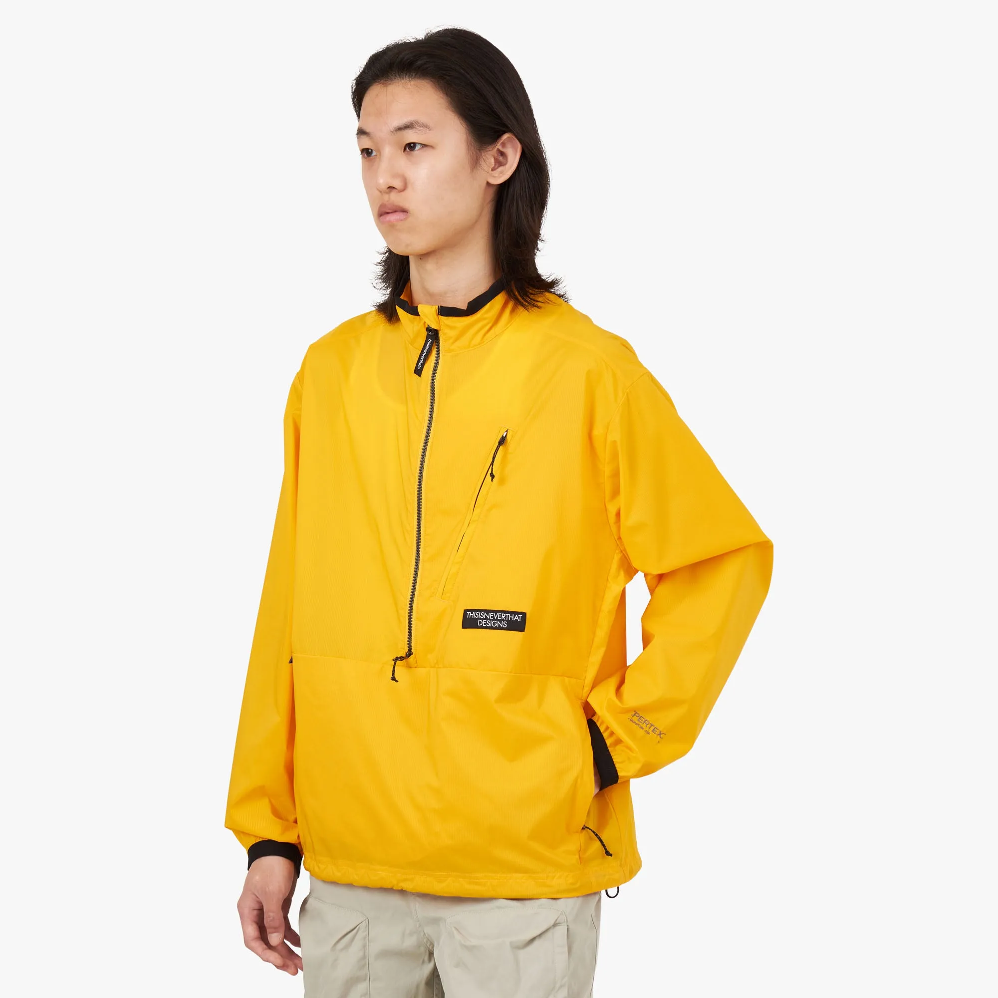 Thisisneverthat PERTEX Half Zip Pullover / Yellow sold by Livestock product image thumbnail 2