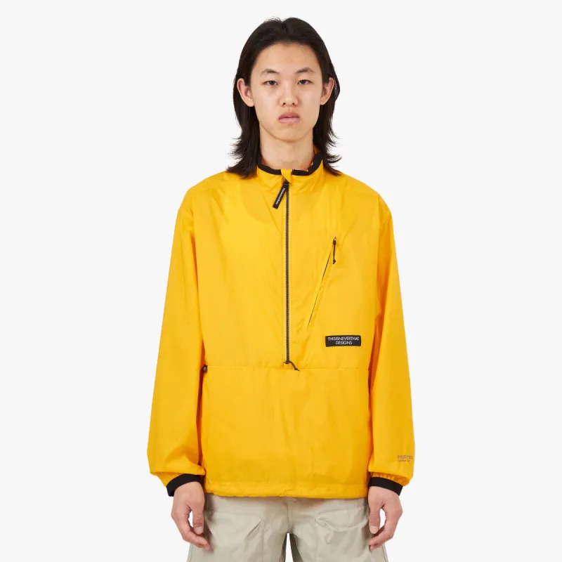 Thisisneverthat PERTEX Half Zip Pullover / Yellow sold by Livestock