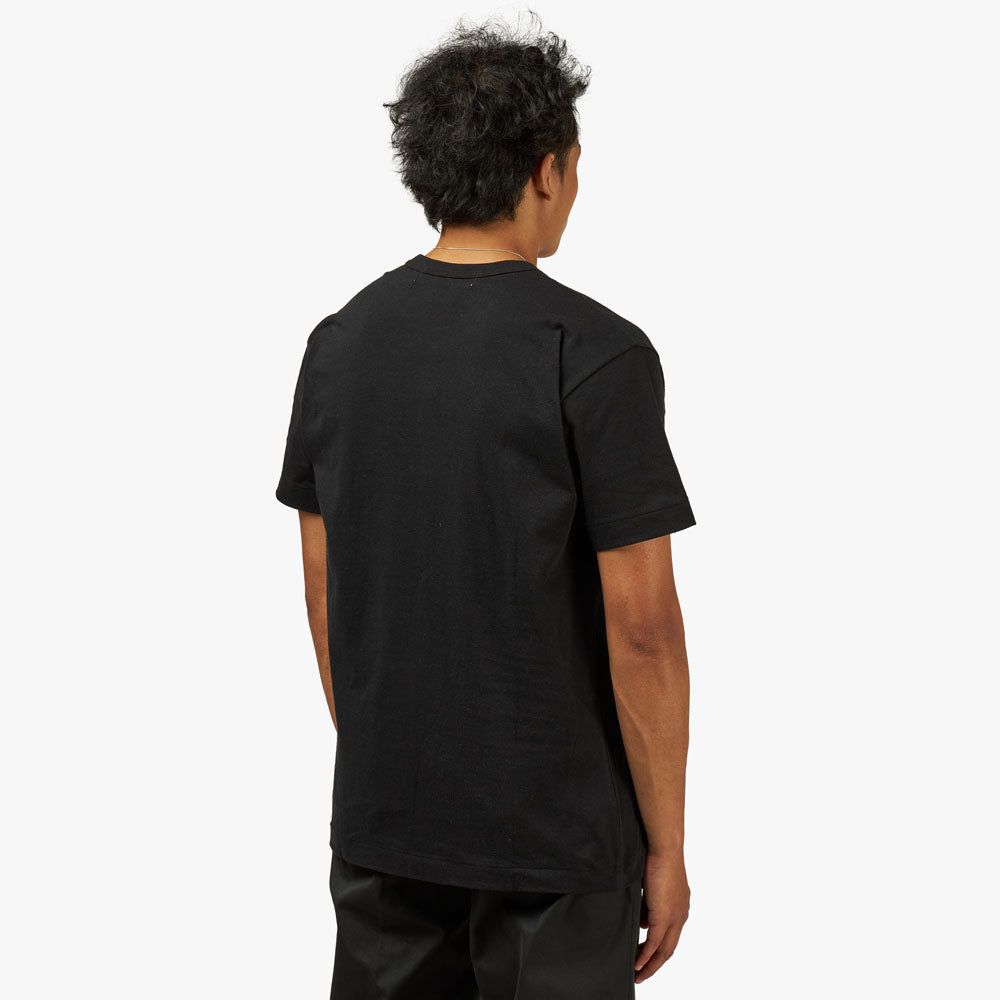 COMME des GARCONS PLAY Red Heart T-Shirt / Black sold by Livestock product image thumbnail 3