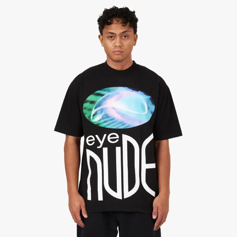 b.Eautiful Eye Nude T-Shirt Black sold by Livestock