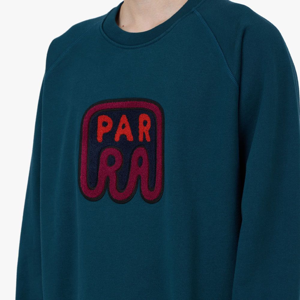 by Parra Fast Food Logo Crewneck / Green sold by Livestock product image thumbnail 3