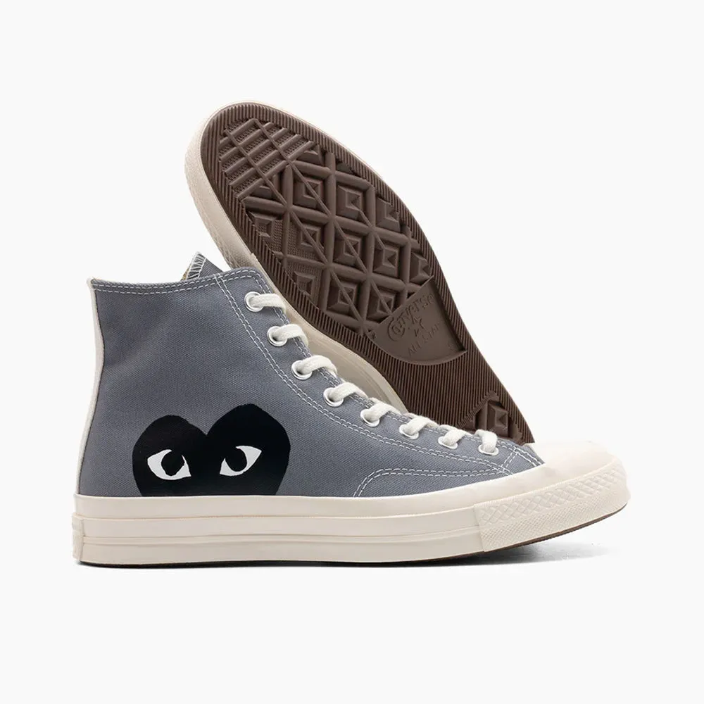Converse x COMME des GARÇONS PLAY Chuck Taylor Hi / Grey sold by Livestock product image thumbnail 2