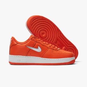 Nike Air Force 1 Low Retro Safety Orange / Summit White sold by Livestock
