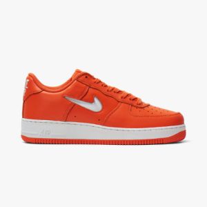 Nike Air Force 1 Low Retro Safety Orange / Summit White sold by Livestock