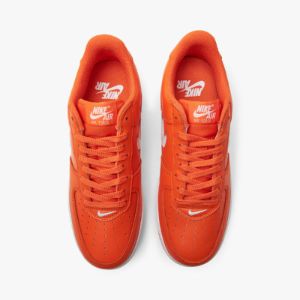 Nike Air Force 1 Low Retro Safety Orange / Summit White sold by Livestock