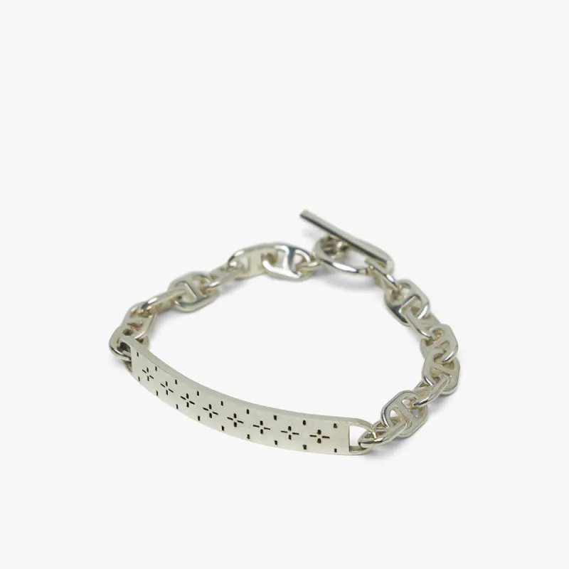 MAPLE Bandana ID Bracelet / Silver .925 sold by Livestock