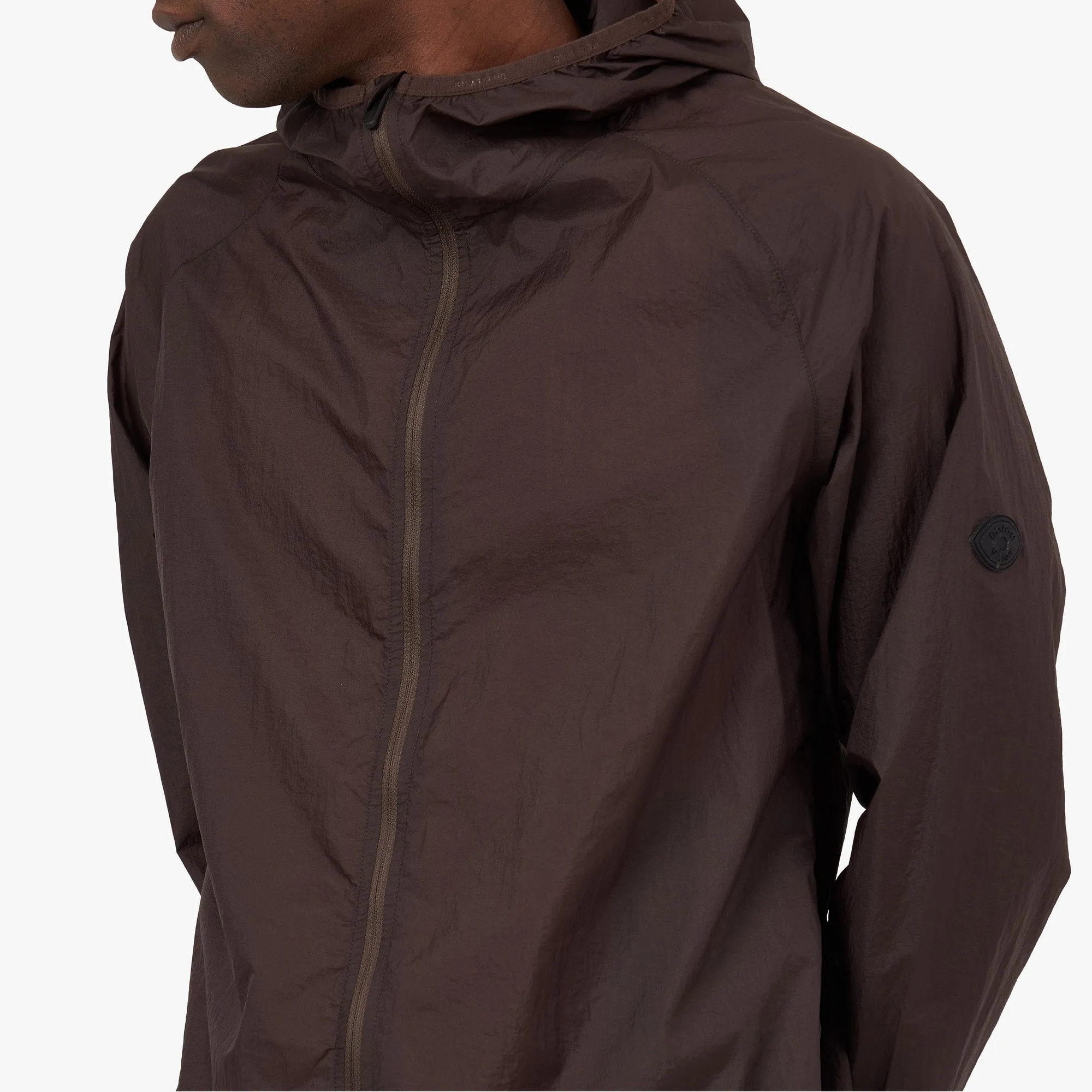 District Vision Ultralight Packable DWR Wind Jacket / Cacao sold by Livestock product image thumbnail 4