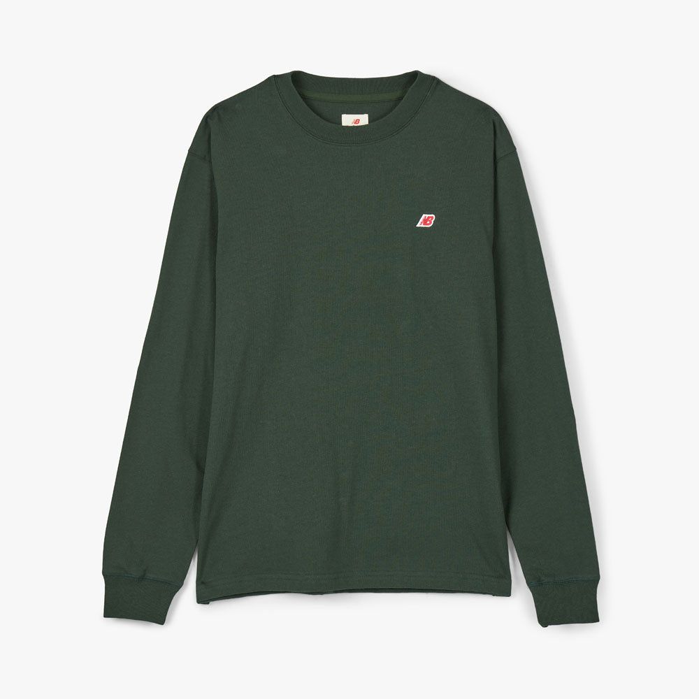 New Balance MADE in USA Core Long Sleeve T-shirt / Midnight Green sold by Livestock product image thumbnail 4