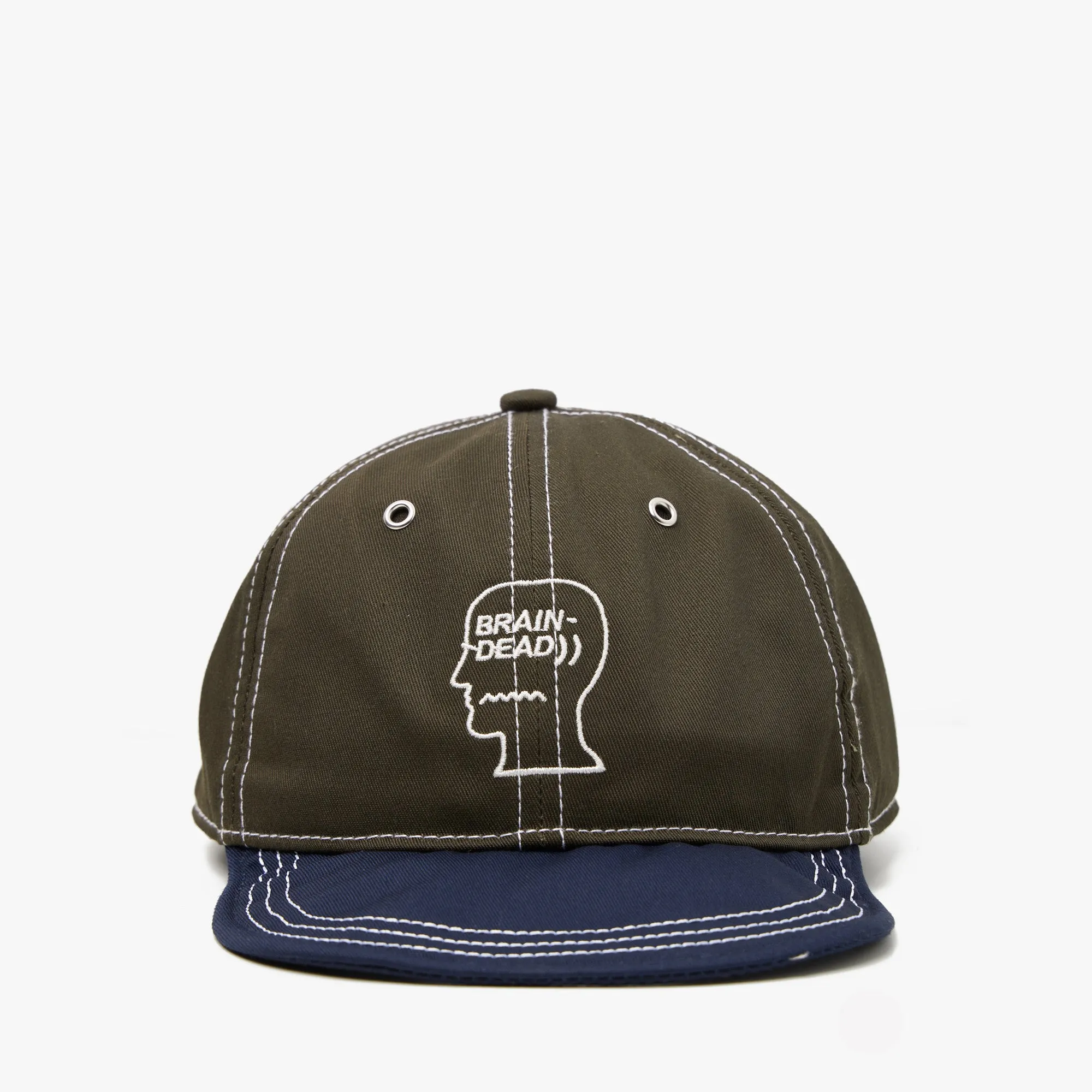 Brain Dead Wire Brim 6 Panel Hat / Forest Green sold by Livestock product image thumbnail 2
