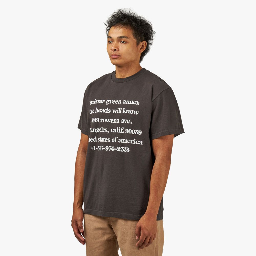 Mister Green Domicile Tee / 99% Black sold by Livestock product image thumbnail 2