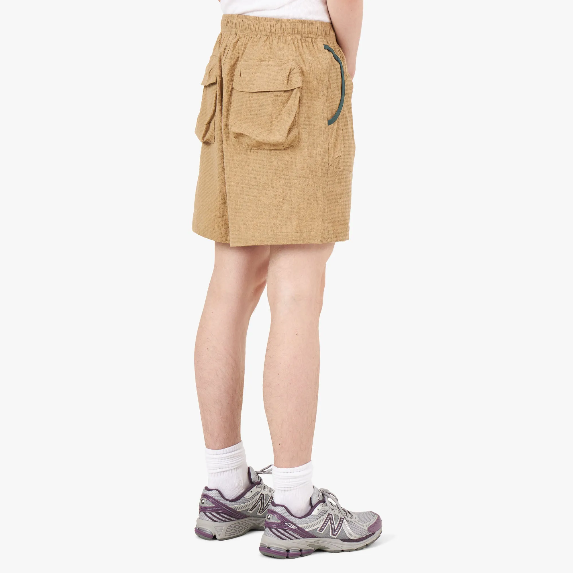 Brain Dead 3D Pocket Mountain Shorts / Nutmeg sold by Livestock product image thumbnail 3