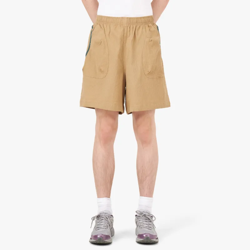 Brain Dead 3D Pocket Mountain Shorts / Nutmeg sold by Livestock