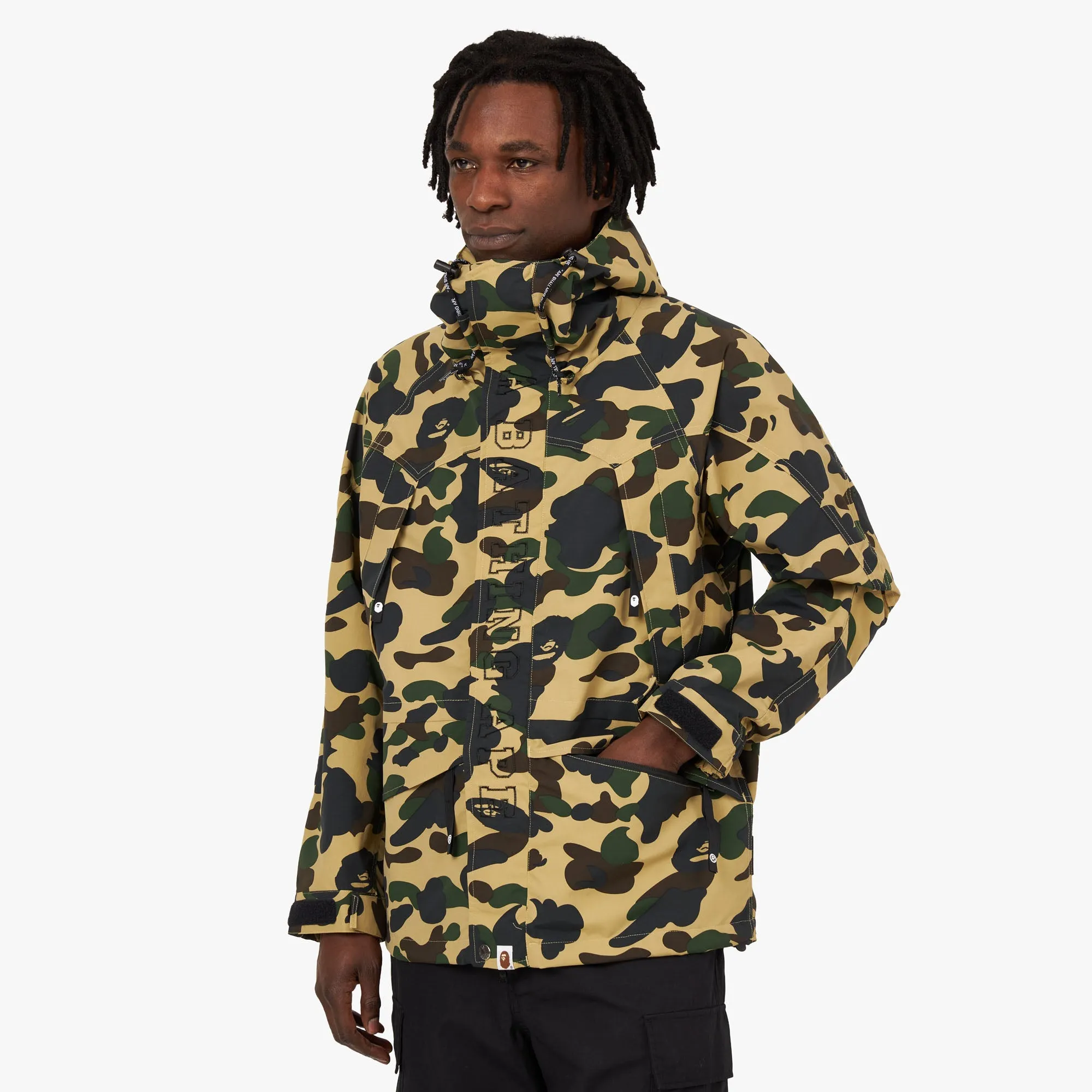 BAPE GORE-TEX 1st Camo Snowboard Jacket / Yellow sold by Livestock product image thumbnail 2
