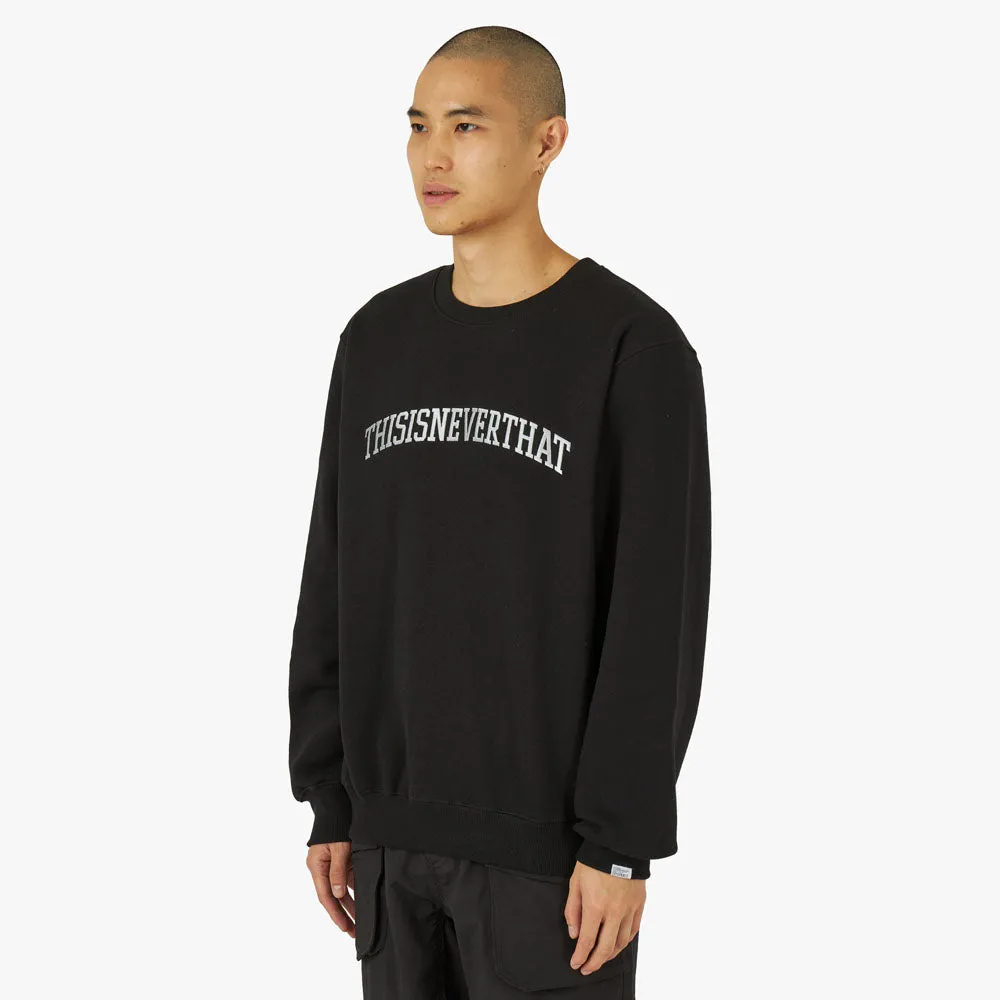 thisisneverthat Arch-Logo Crewneck / Black sold by Livestock product image thumbnail 2
