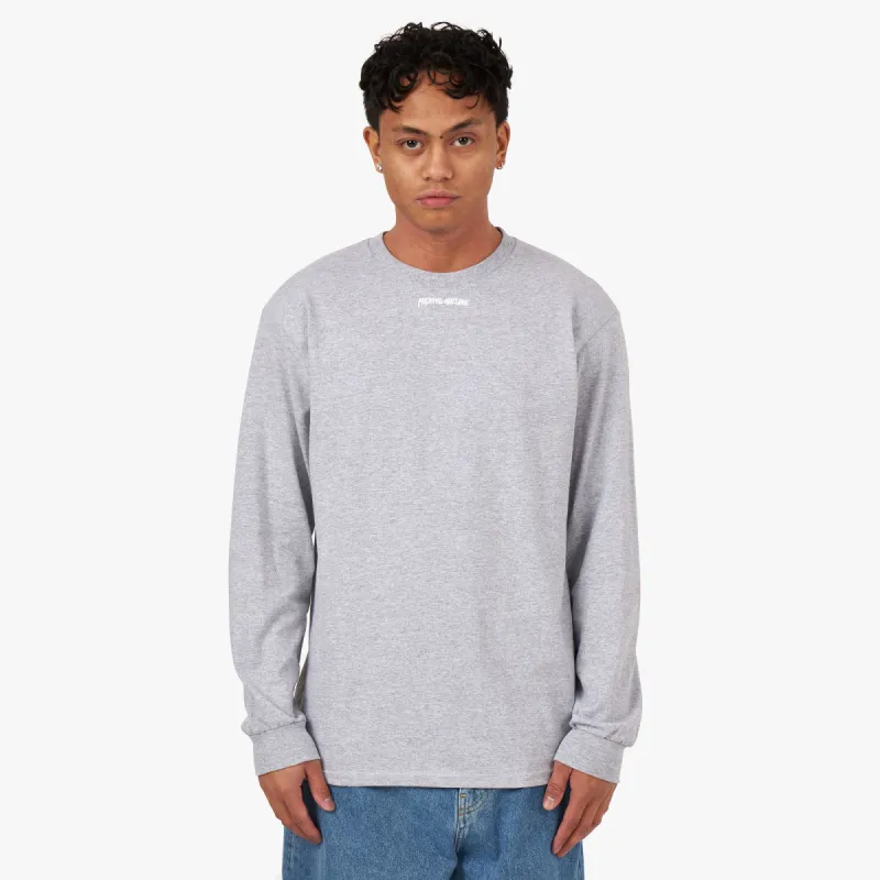 Fucking Awesome Little Stamp L/S Tee Heather Grey sold by Livestock