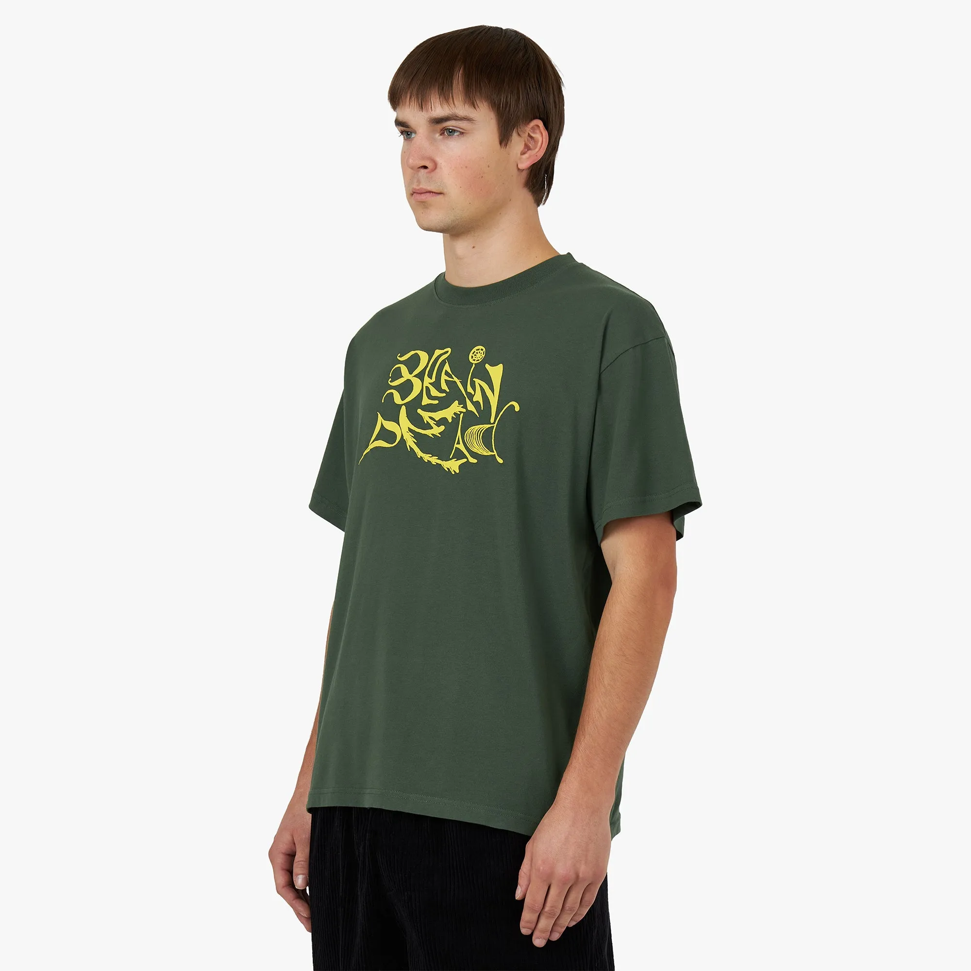 Brain Dead New Age T-shirt / Green sold by Livestock product image thumbnail 2