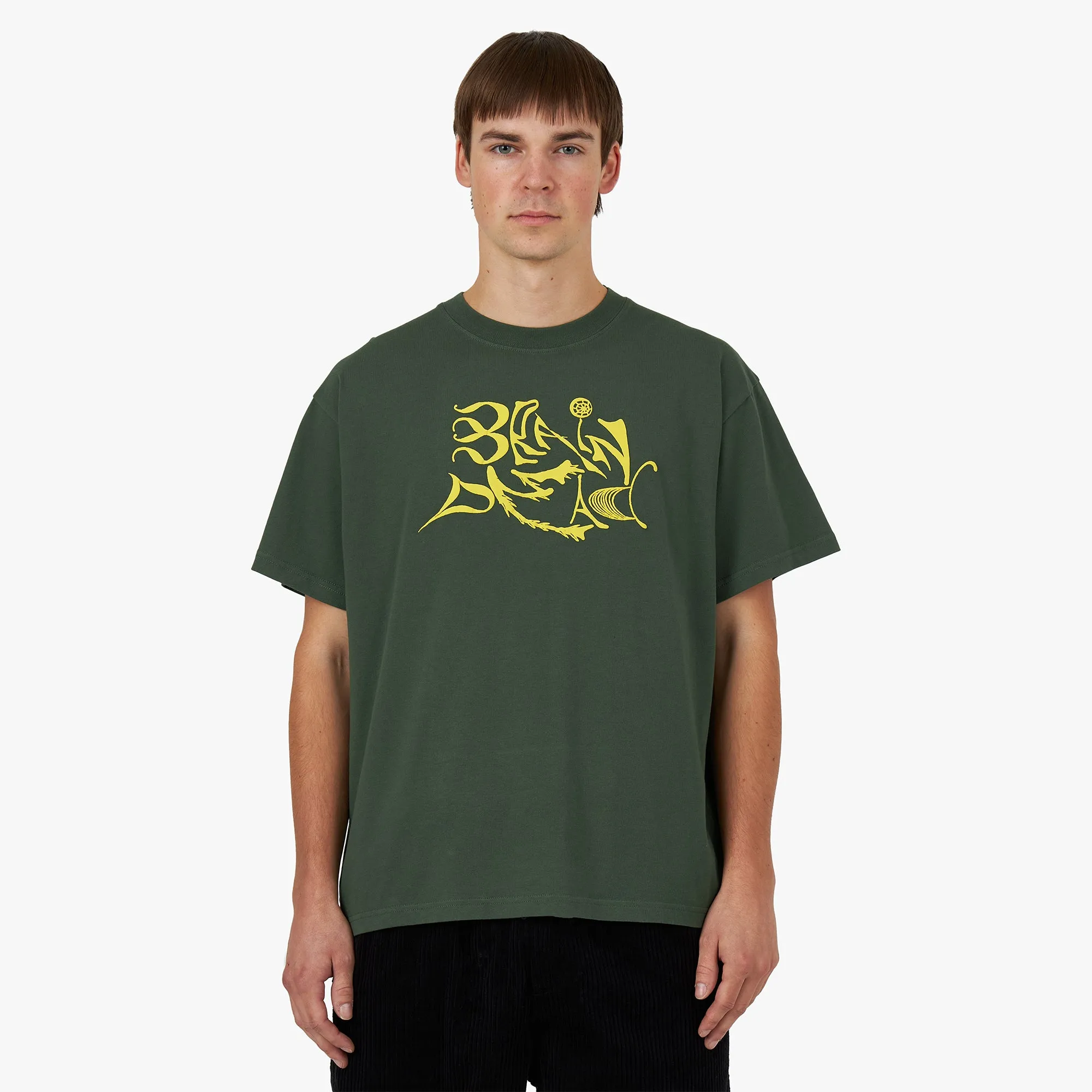 Brain Dead New Age T-shirt / Green sold by Livestock