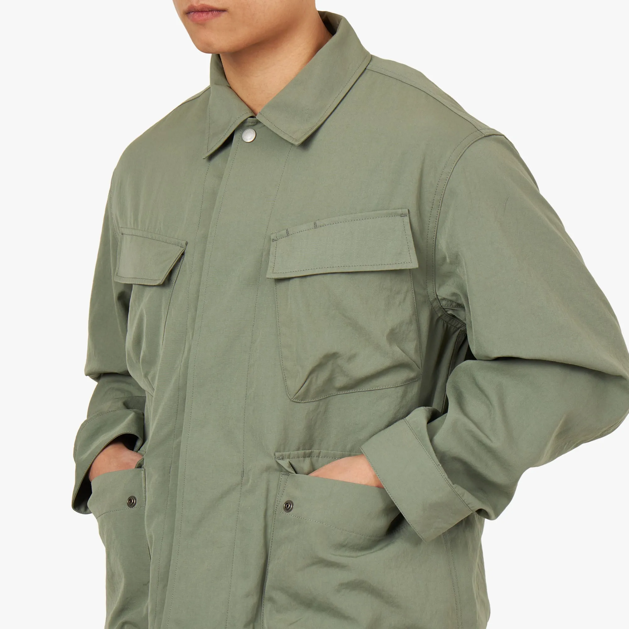 Snow Peak Takibi Weather Cloth Jacket / Foliage sold by Livestock product image thumbnail 4