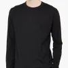 COMME des GARÇONS SHIRT Long Sleeve Forever T-shirt / Black sold by Livestock