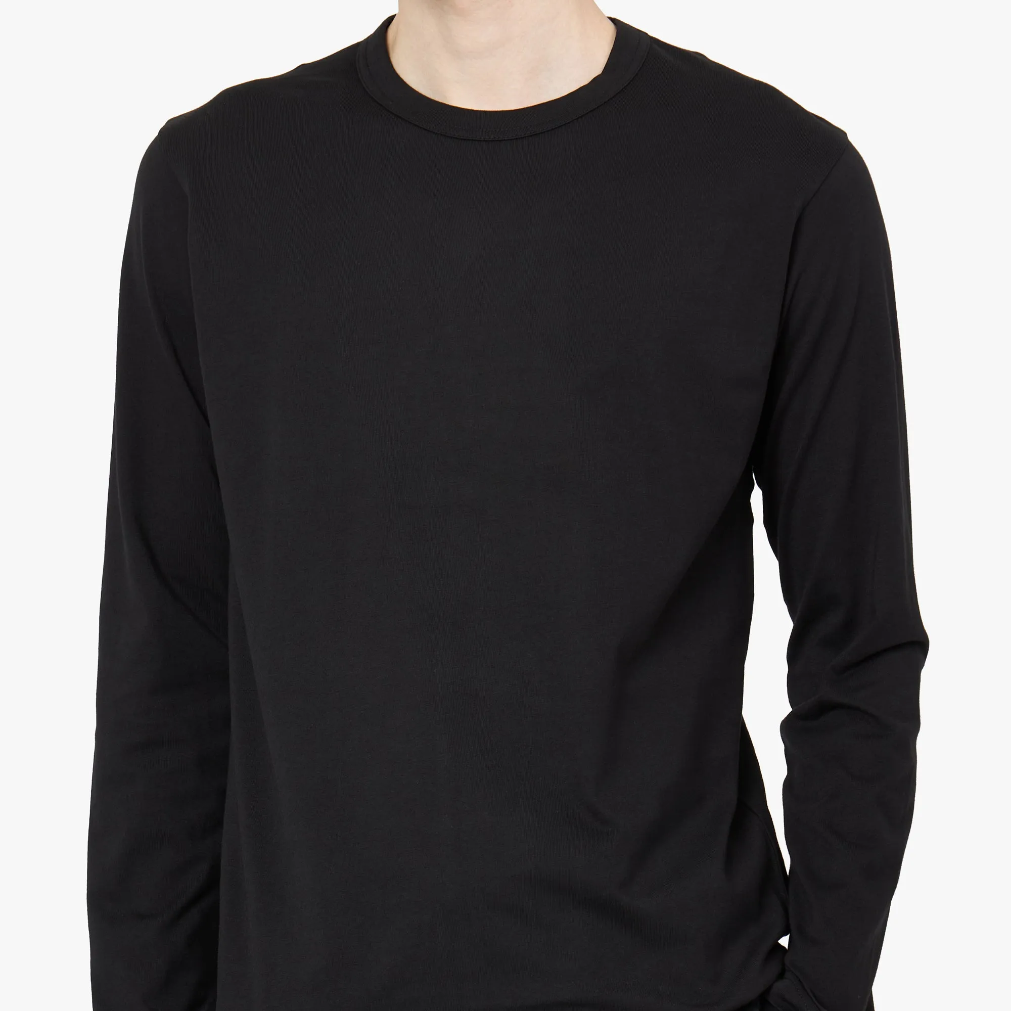 COMME des GARÇONS SHIRT Long Sleeve Forever T-shirt / Black sold by Livestock product image thumbnail 4